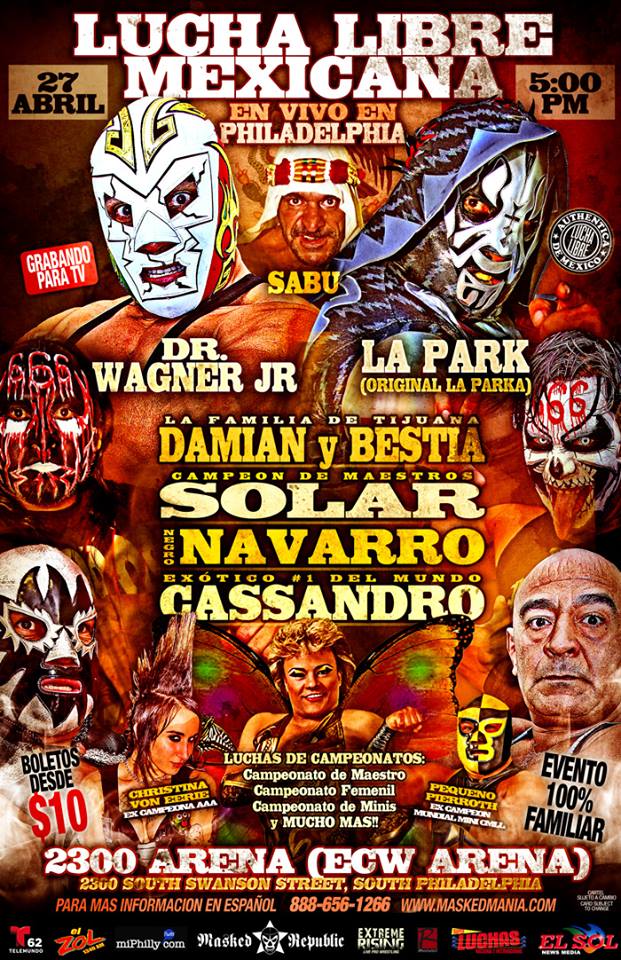 México e INDIES USA: Resultados show PHILADELPHIA&nbsp;(27/04/2014)