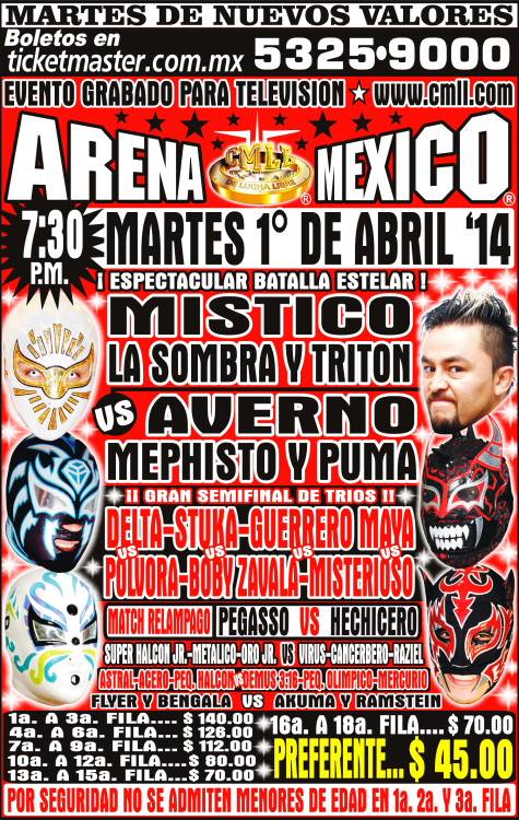 cmll 1 abril arena mexico
