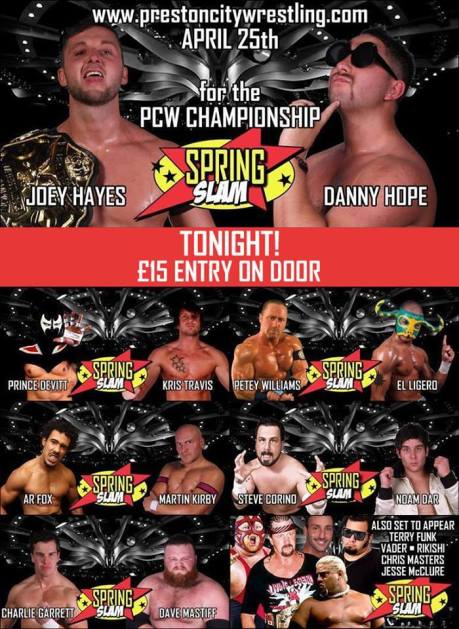 preston city wrestling 25 abril