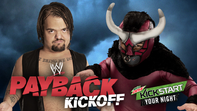 WWE Payback: Torito vs Hornswoggle en un combate máscara contra cabellera será el Kick Off de&nbsp;Payback