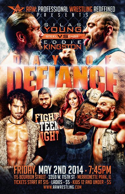 Indies: Resultados del show de AAW «Day of Defiance 2014» del 2 de&nbsp;mayo