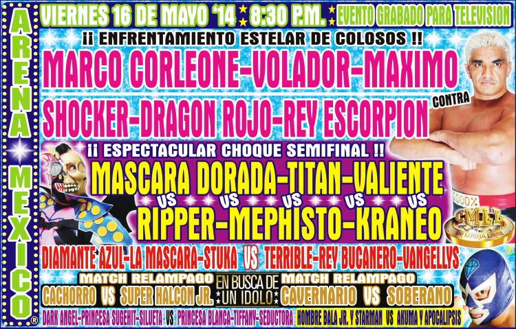 México Videos: CMLL del 16 de&nbsp;mayo