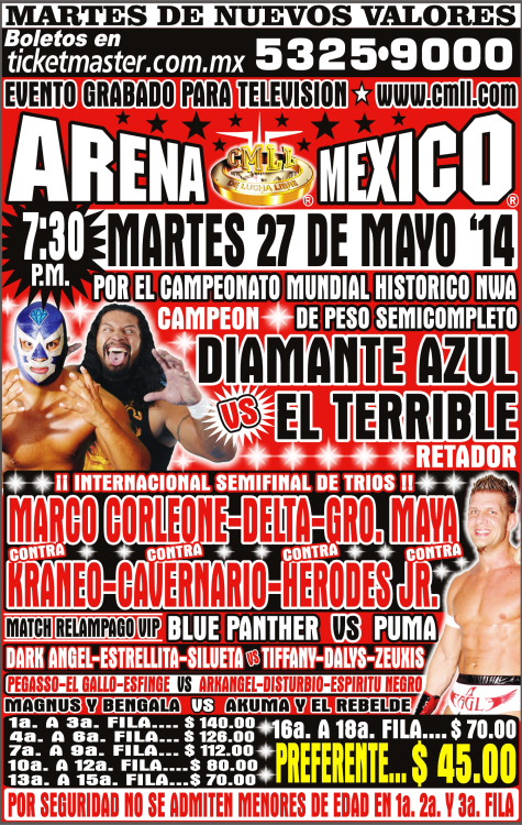 cmll 27 mayo