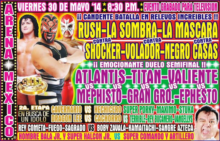 México Vídeos: CMLL en Terra del 30 de&nbsp;mayo