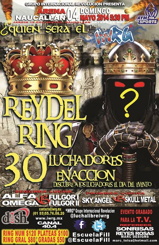 IWRG REY DEL RING
