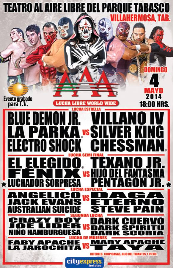 México: Resultadeos Triple A&nbsp;(04/05/2014)