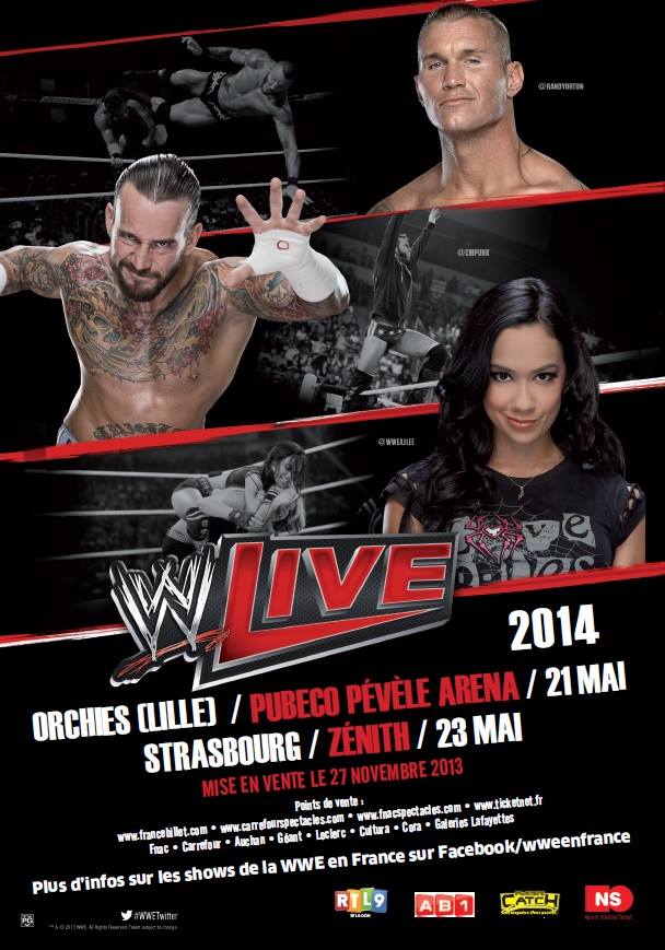 WWE Noticias: CM Punk en los carteles de WWE Live en Francia / Descanso ante el inminente tour europeo / Jim Ross regresa a TV / Q & A con Rowddy Piper por UK