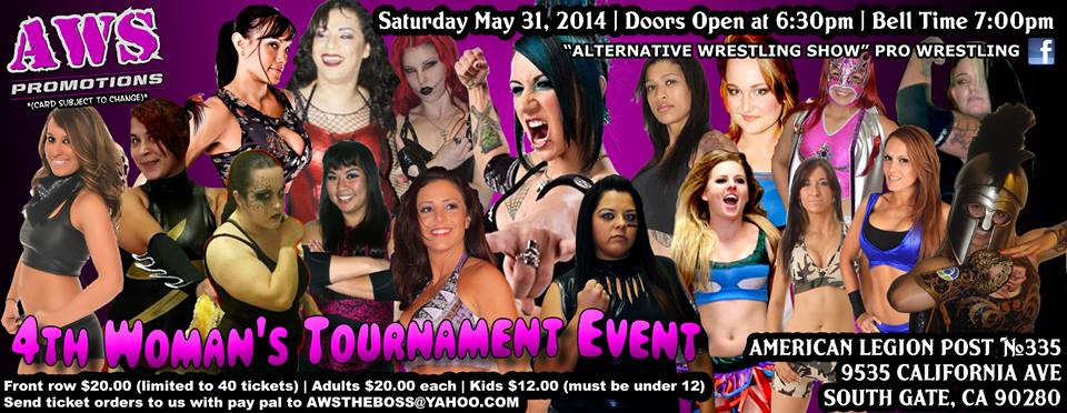 Indies Femeninas: Resultados del cuarto torneo anual femenino de AWS del 31 de&nbsp;mayo