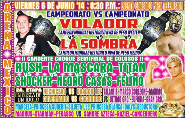 cmll 6 junio