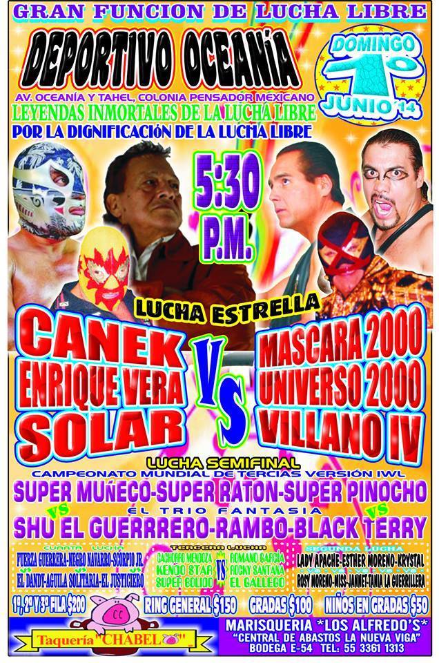 México: Resultados  Deportivo Oceanía&nbsp;(01/06/2014)