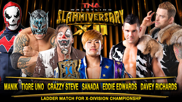 TNA: Se añade un combate de escaleras por el título de la X division en&nbsp;Slammiversary