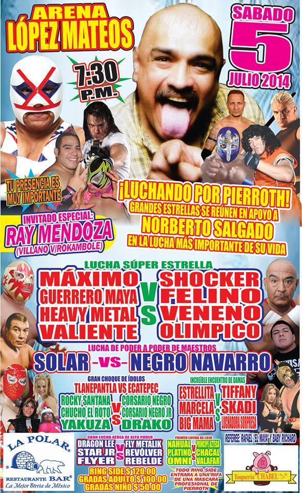 arena lopez mateos 5 de julio