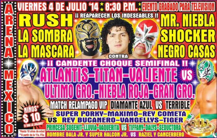 cmll 4 de julio