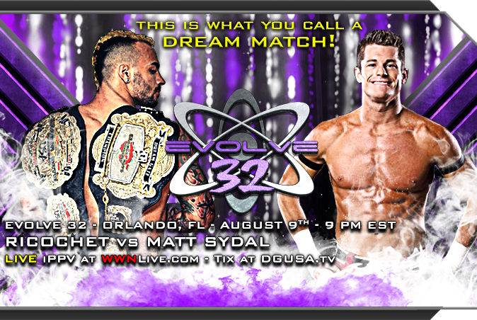 Indies: Cartelera del show Evolve 32 del próximo 9 de&nbsp;agosto