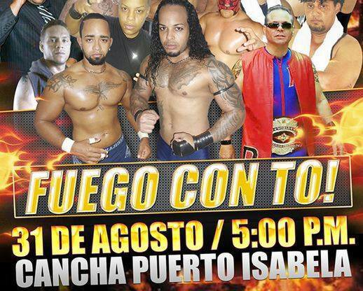 Resultados DWE “Fuego con To», en Puerto Isabela, República Dominicana (31 de&nbsp;Agosto)