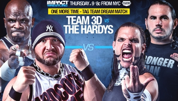TNA Vídeo: Team 3D derrotaron a The Hardys en el Main Event de Impact&nbsp;Wrestling