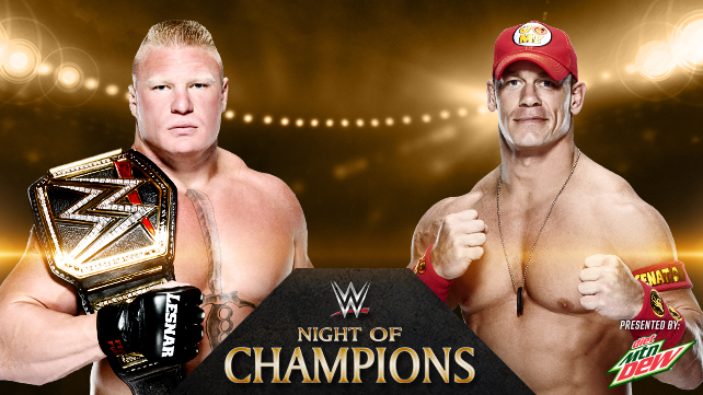 WWE Night of Champions: Lesnar retiene el título de los pesos pesados tras perder por DQ ante John&nbsp;Cena