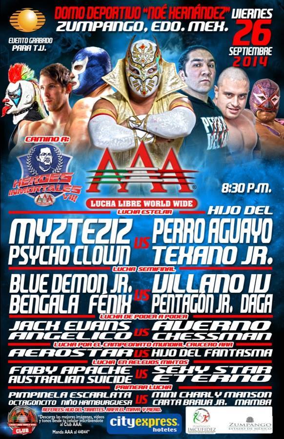 México Vídeos: Triple AAA Sin Limite, Zumpango Primera&nbsp;Parte