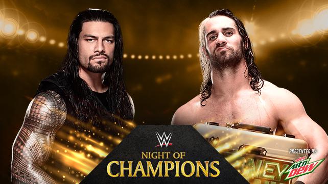 WWE: Roman Reigns vs Seth Rollins confirmado para Night of&nbsp;Champions
