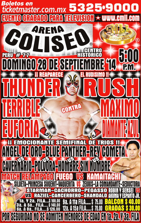 México Videos: Domingos en la Coliseo del 28 de septiembre, emitido por&nbsp;Terra