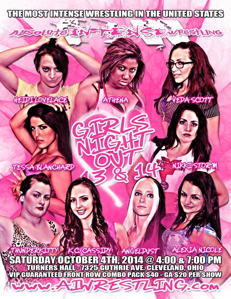 Indies Femeninas: Resultados de los shows de AIW «Girls Night Out 13 & 14» del 4 de&nbsp;octubre
