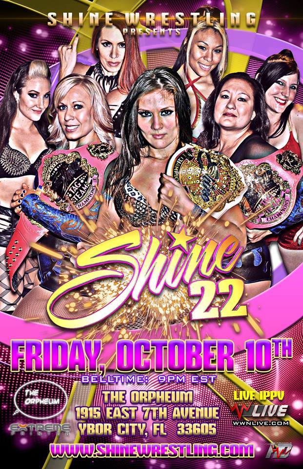 Indies Femeninas: Resultados del show de Shine 22 del 10 de&nbsp;octubre