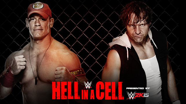 WWE: John Cena vs Dean Ambrose oficial para Hell in a Cell. El ganador luchará contra Seth&nbsp;Rollins.