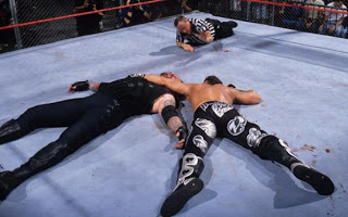 Bad Blood 1997 Undertaker vs Shawn Michaels Hell In A Cell Kane's Debut
