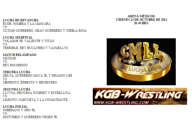 CMLL 24 de Octubre