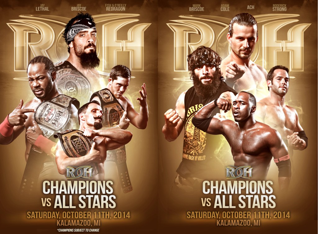 Indies: Resultados del show de Ring of Honor «Champions vs All Stars» del 11 de&nbsp;octubre