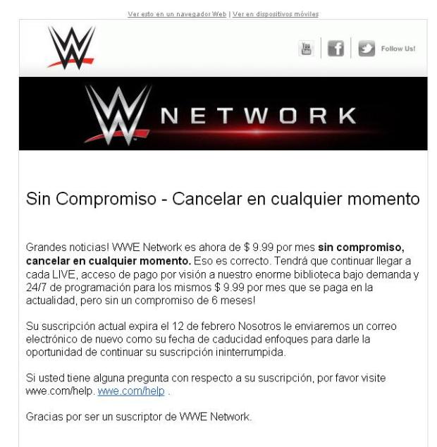 comunicación Network mensual