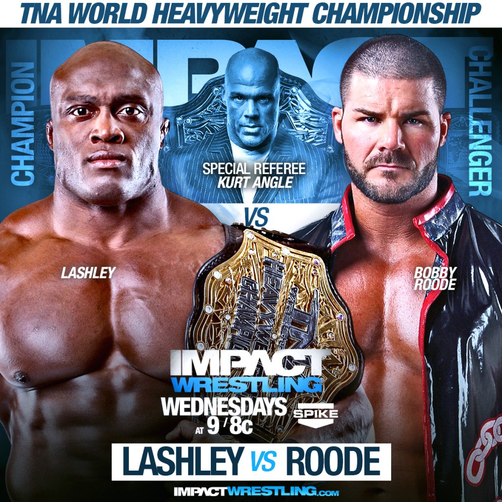 TNA: Previa del Impact del 29 de octubre. Lashley vs Roode por el título de los pesos&nbsp;pesados.