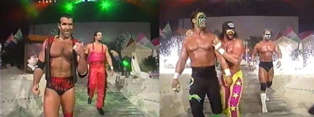 Outsiders vs Team WCW