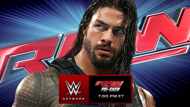 WWE: PREVIA RAW 6 DE OCTUBRE DE&nbsp;2014