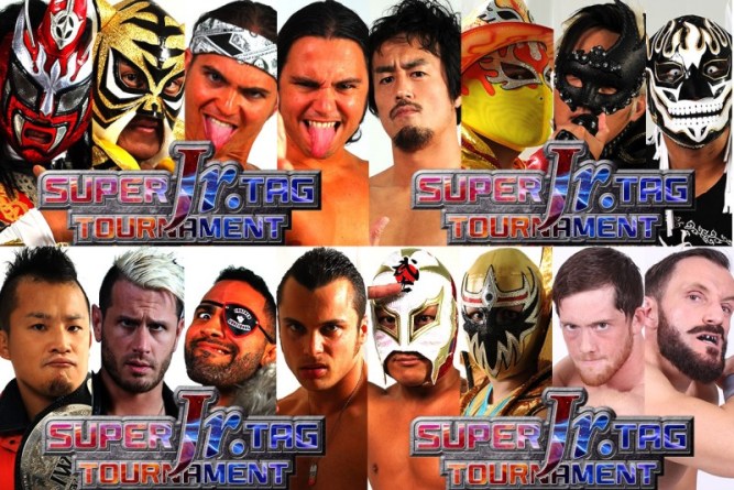 Japón: Resultados NJPW  1º día super tag jr 2014&nbsp;(25/10/2014)