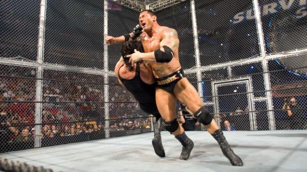 Survivor Series 2007 Undertaker vs Batista Hell In A Cell