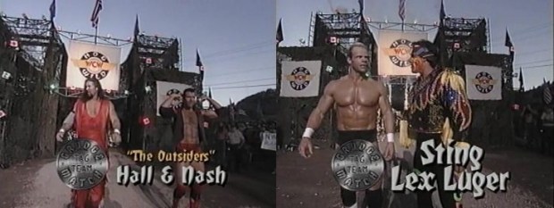 The Outsiders vs Sting & Lex Luger