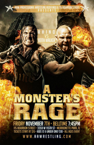 Indies: Resultados del show de AAW «A Monster´s Rage» del 7 de&nbsp;noviembre