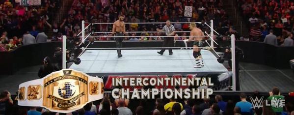IC Championship Ziggler vs Rollins