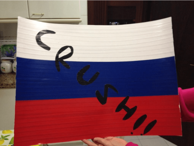 Pancartas WWE Madrid 2014