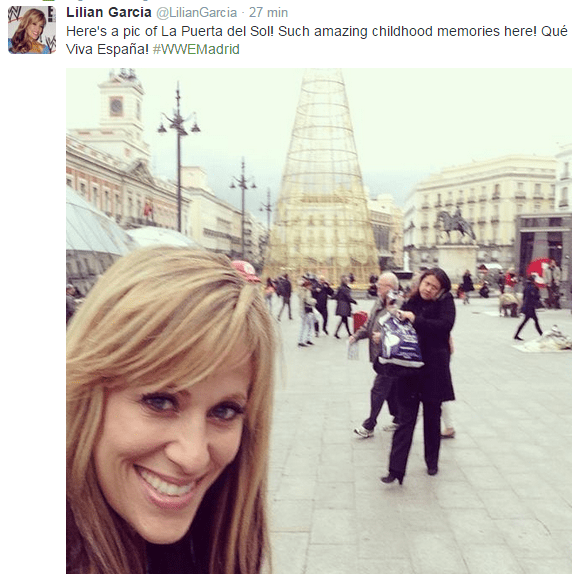 Lilian García en Madrid