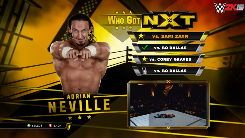 WWE 2K15: Entradas de Mark Henry, Rob Van Dam y Adrian&nbsp;Neville