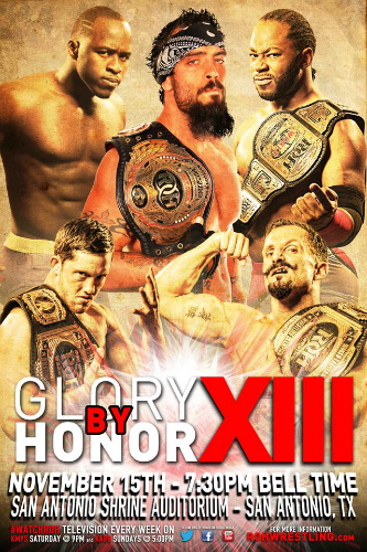 Indies: Resultados del show de Ring of Honor «Glory by Honor XIII» del 15 de&nbsp;noviembre