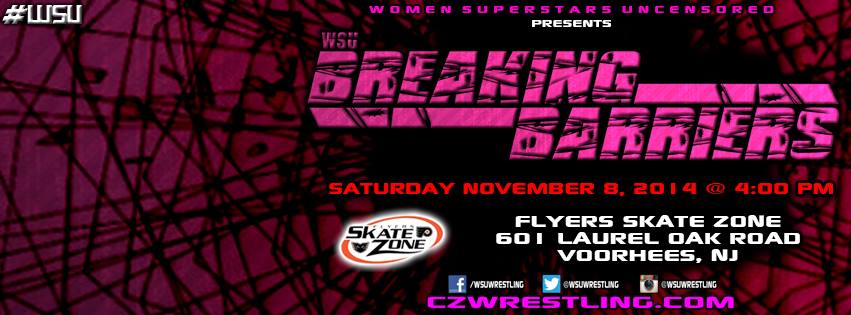 Indies Femeninas: Resultados del show de WSU «Breaking Barriers» del 8 de&nbsp;noviembre