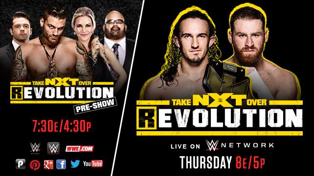 Video del pre-show de NXT Takeover:&nbsp;REvolution