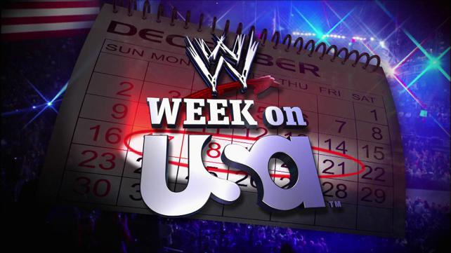 Programación de la semana de WWE en USA&nbsp;Network.