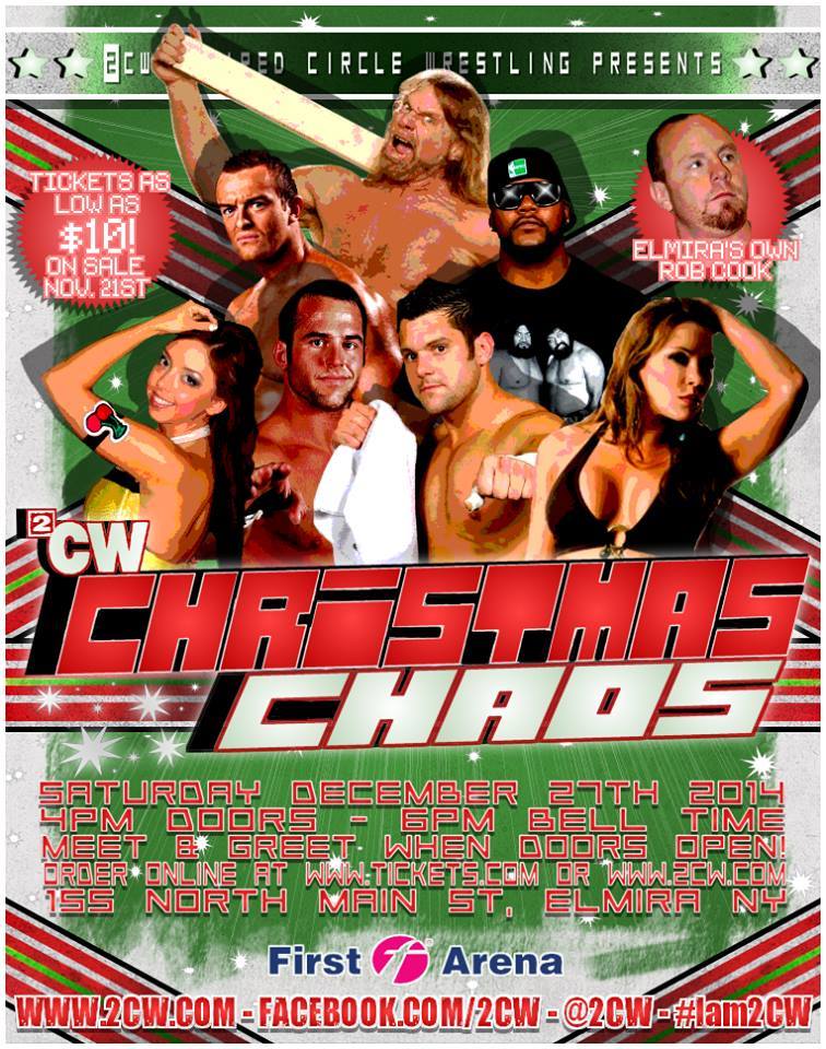 Resultados del show de 2CW «Christmas Chaos» del 27 de diciembre