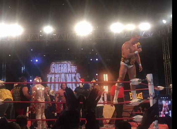 Última hora: Alberto «El Patrón» gana el campeonato de la World Wrestling&nbsp;League