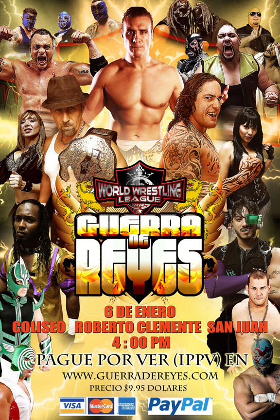 Guerra de Reyes de la WWL Disponible Para ser Visto Mundialmente por&nbsp;Internet