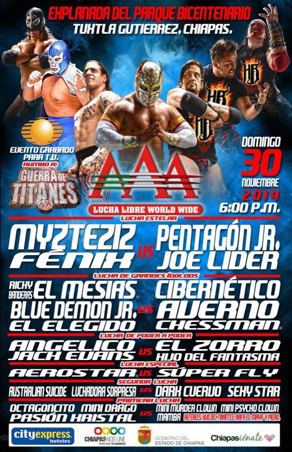 México: Resultados Triple A (30/11/2014)